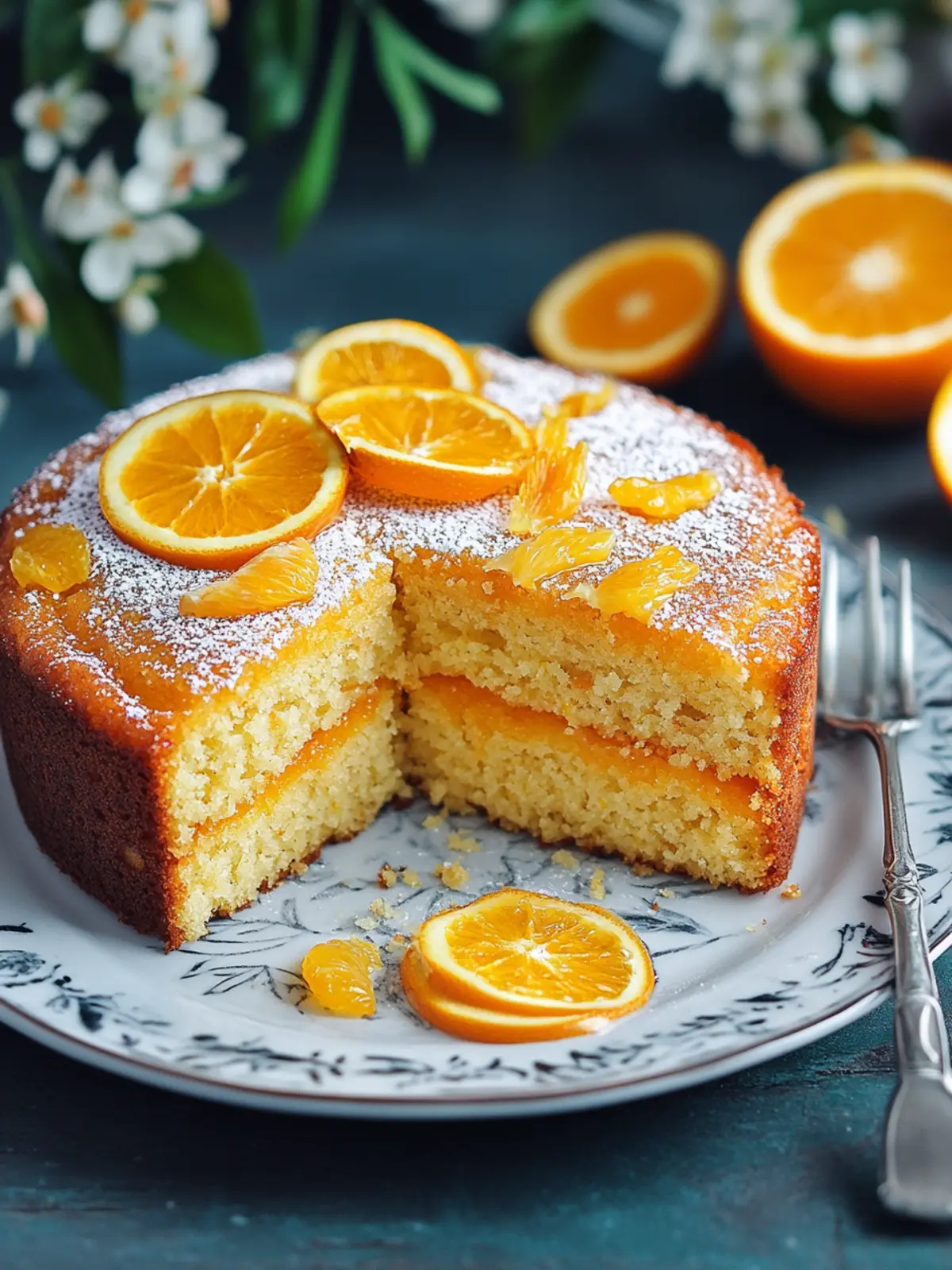 Irresistible Orange Blossom Semolina Cake for Joyful Moments 4 Orange Blossom Semolina Cake