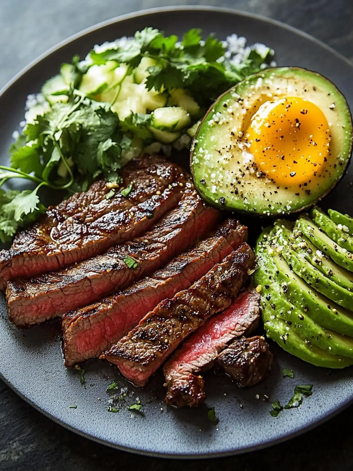 Steak with Avocado: Your Quick, Flavor-Packed Dinner Delight 2 Steak with Avocado