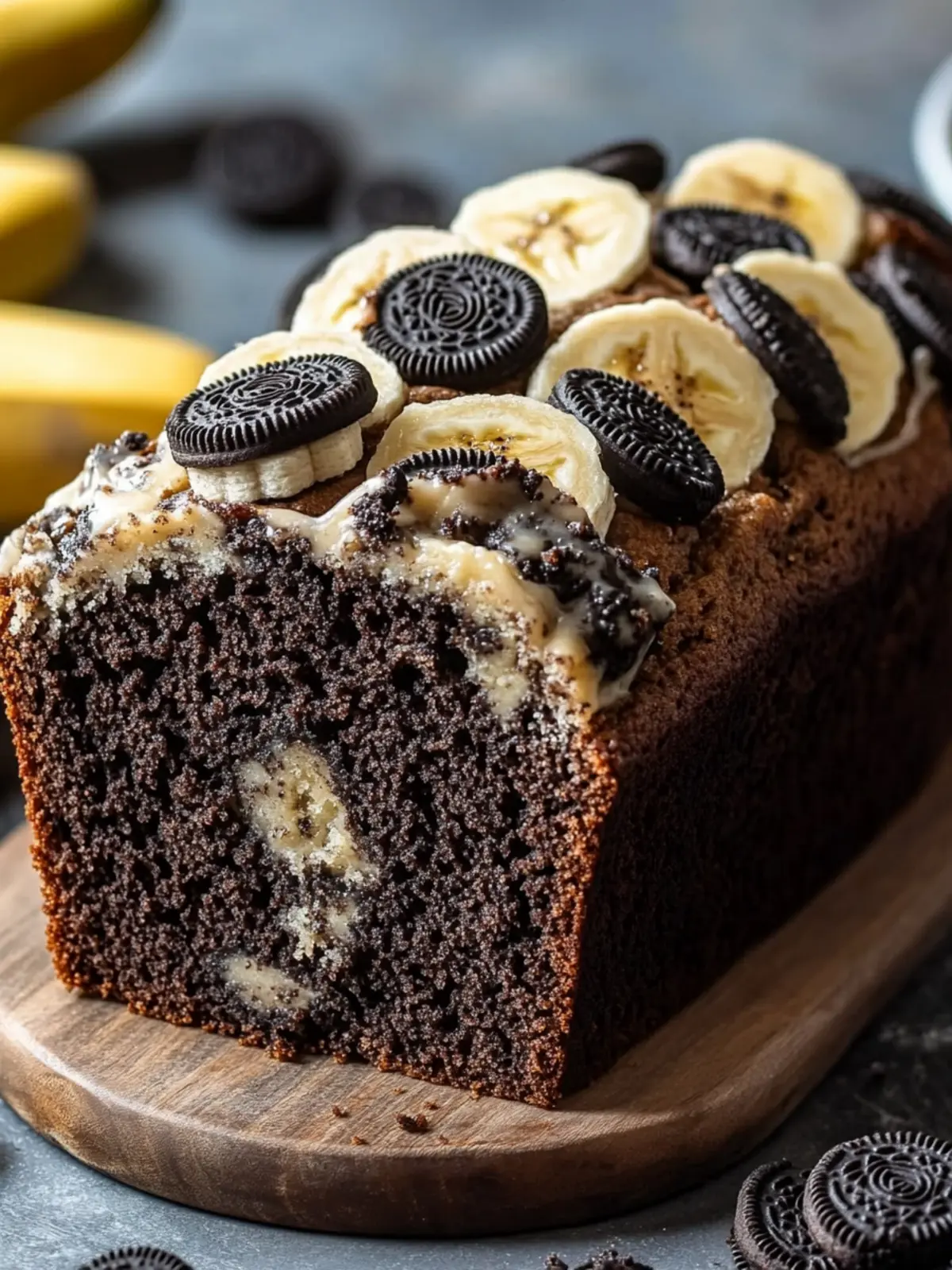 Decadent Oreo Banana Bread Your New Favorite Treat! 2 Decadent Oreo Banana Bread
