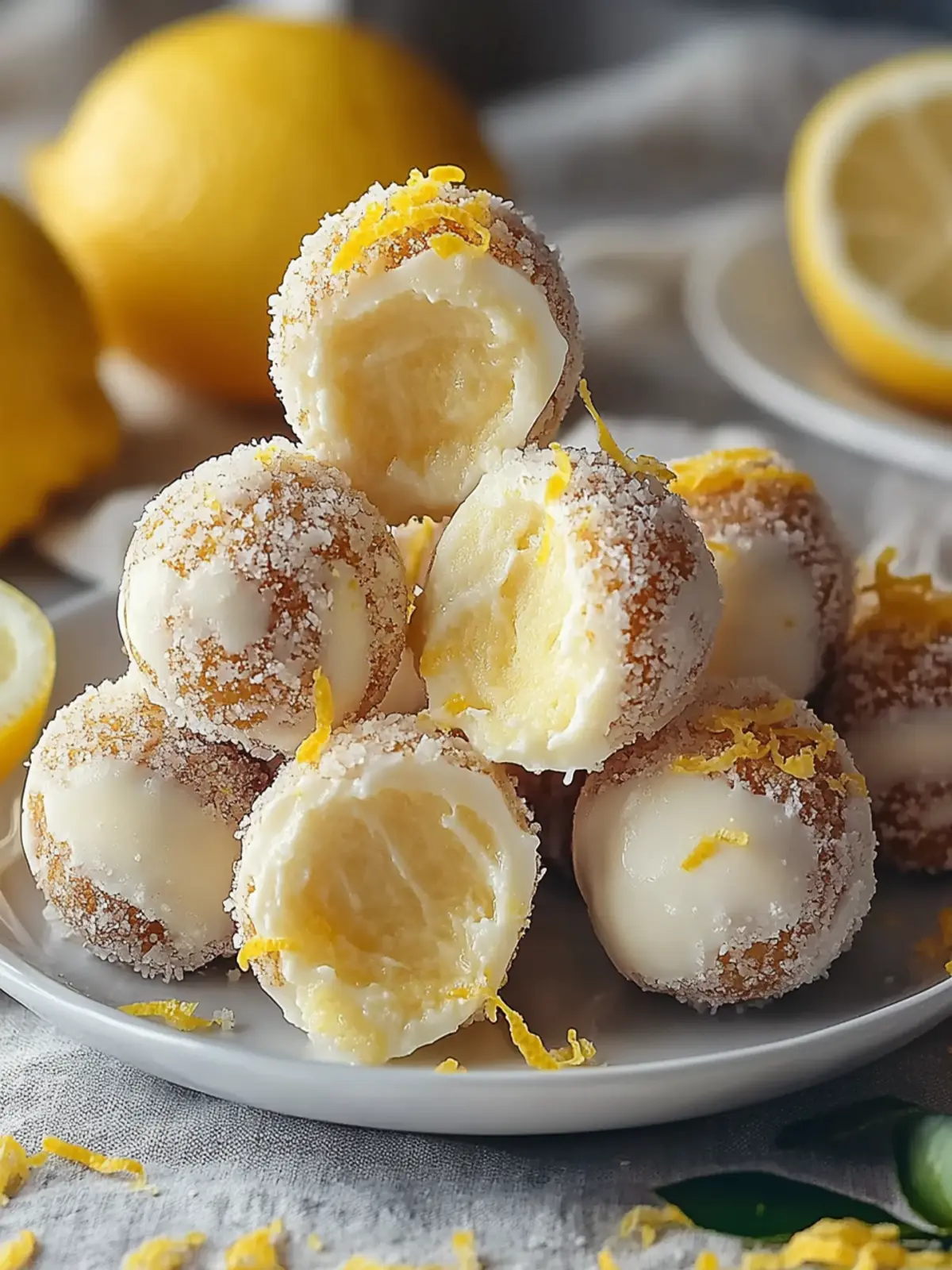 Creamy Lemon Truffles to Brighten Your Dessert Table 4 Creamy Lemon Truffles