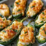 Spice Up Your Parties with Shrimp Stuffed Jalapeño Poppers 6 Shrimp Stuffed Jalapeño Poppers