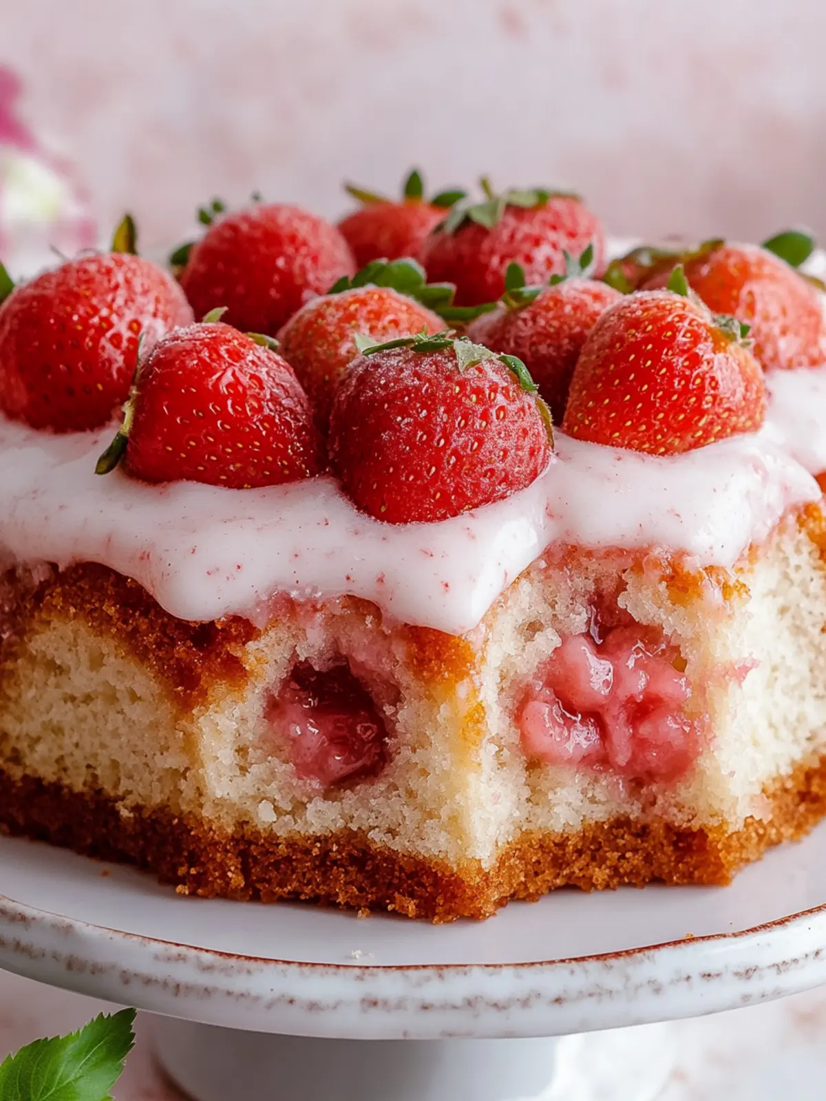 Delicious Strawberry Honeybun Cake for Easy Baking Bliss 3 Strawberry Honeybun Cake