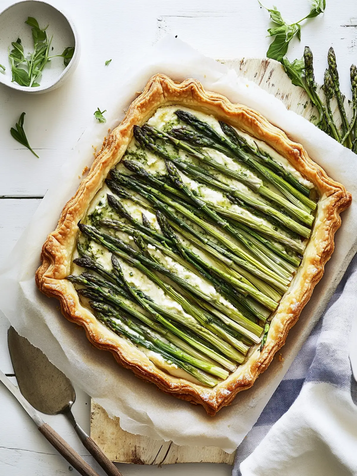 Asparagus and Ricotta Tart: A Flaky, Flavor-Packed Delight 5 Asparagus and Ricotta Tart