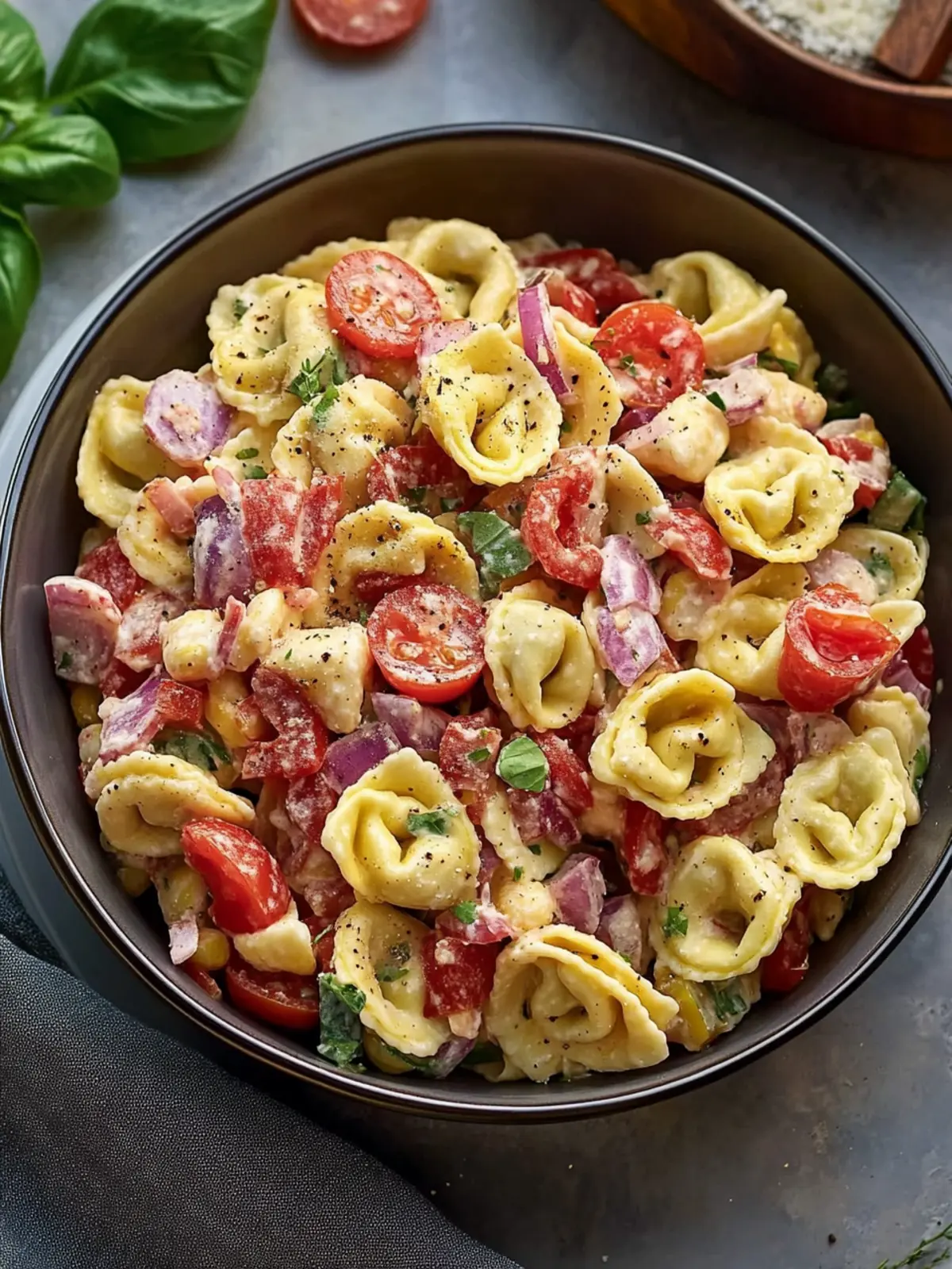 Ultimate Italian Grinder Tortellini Salad for Savory Bliss 2 Italian Grinder Tortellini Salad