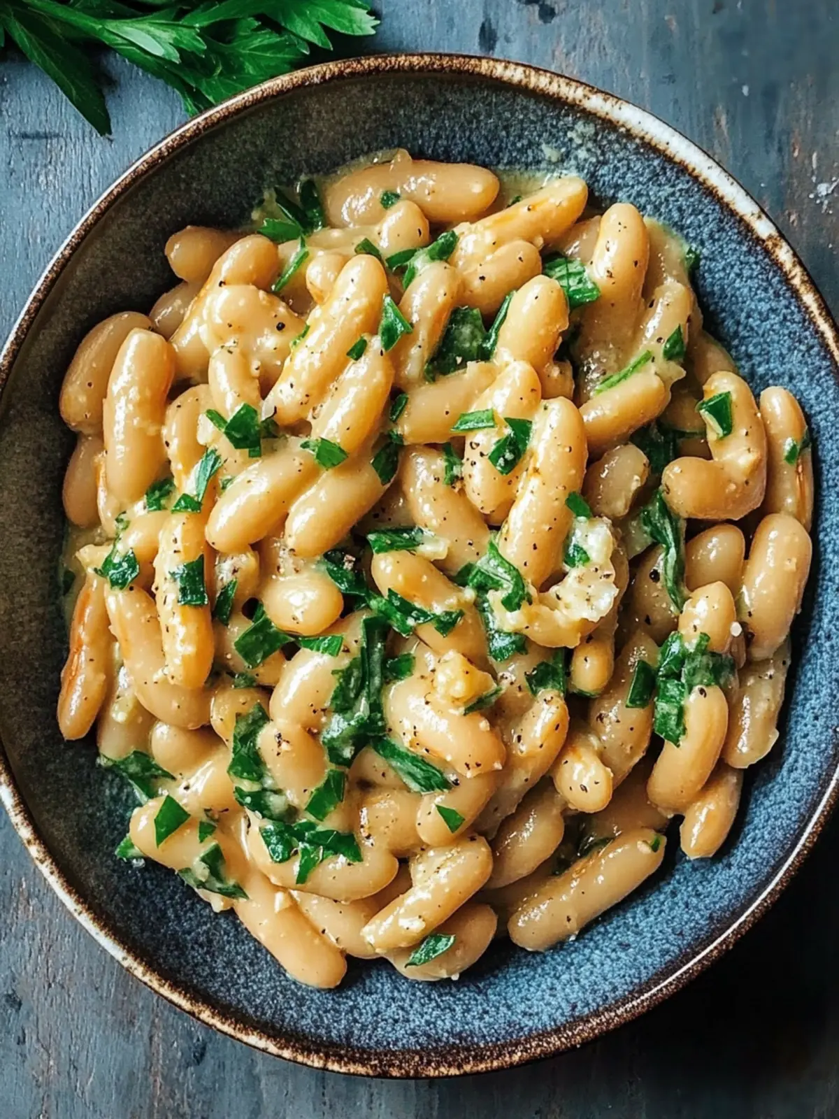 Garlic Parmesan Butter Beans: A Quick Comfort Food Delight 2 Garlic Parmesan Butter Beans