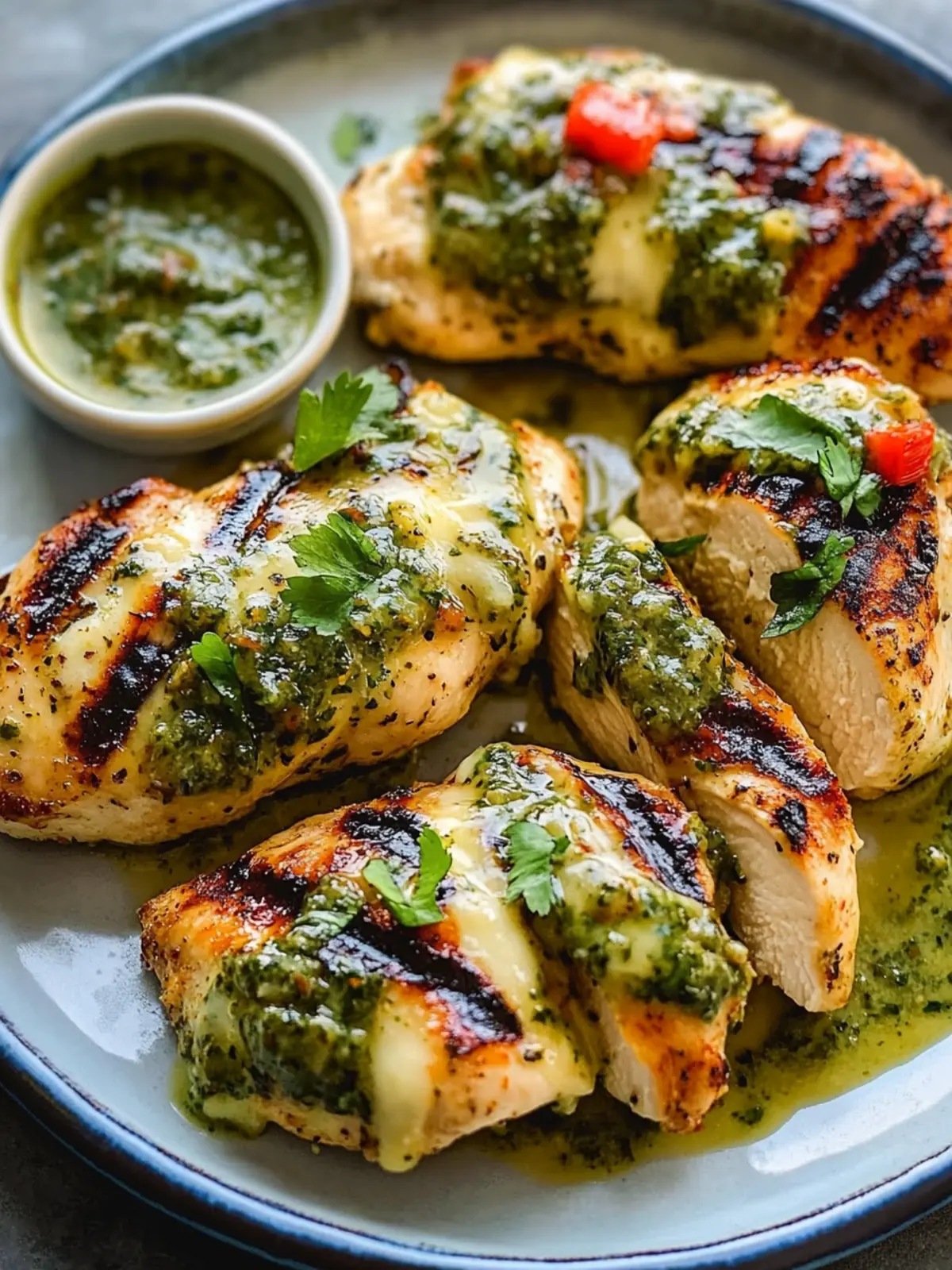 Spice Up Dinner with Cheesy Grilled Salsa Verde Chicken 3 Cheesy Grilled Salsa Verde Pepper Jack Chicken