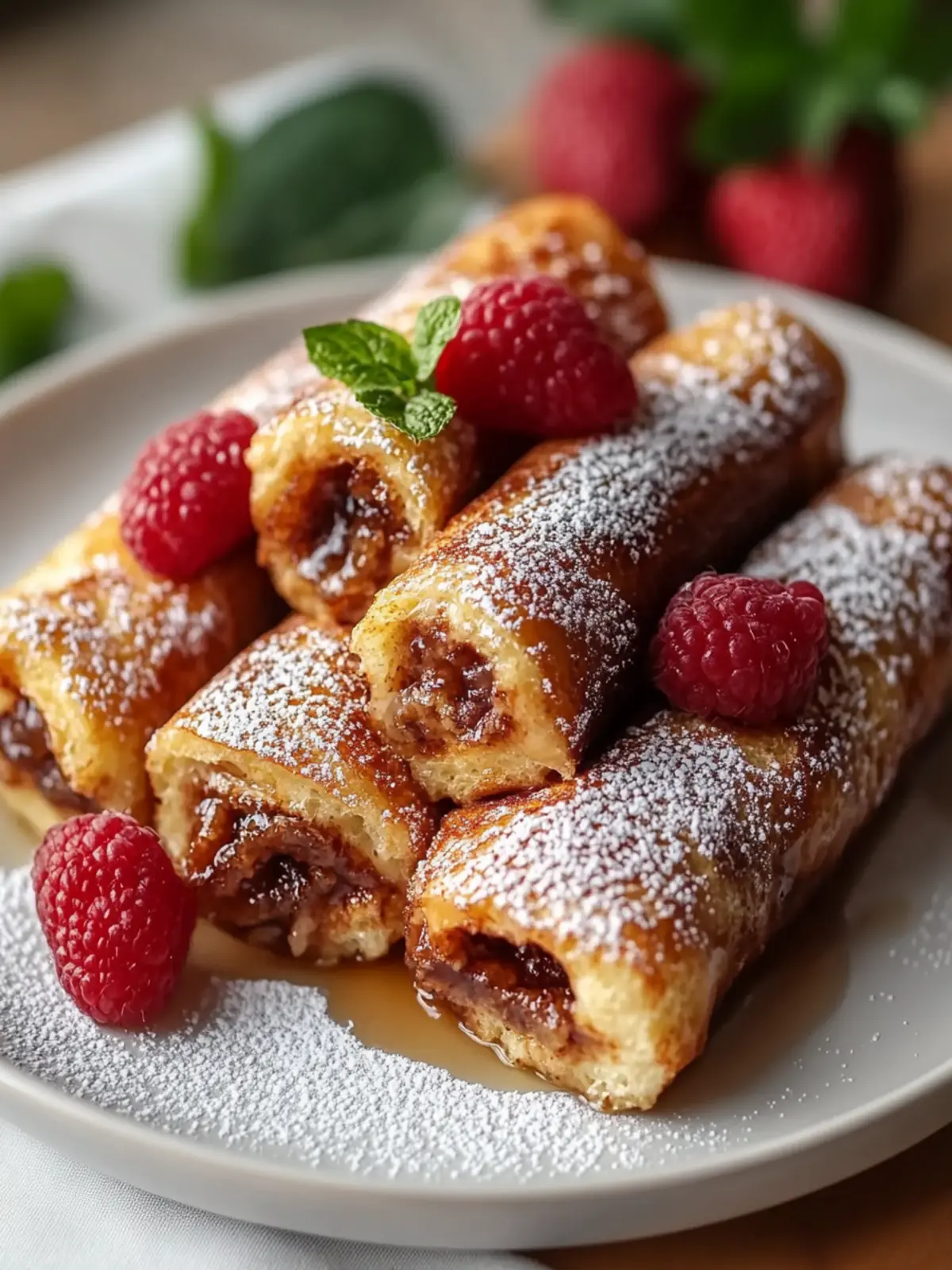 Biscoff Stuffed French Toast Roll Ups: Sweet Brunch Magic 5 Biscoff Stuffed French Toast Roll Ups