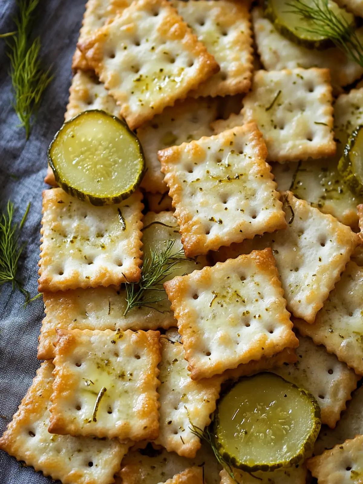 Tangy Dill Pickle Saltines: Your New Favorite Snack Fix 4 Dill Pickle Saltines