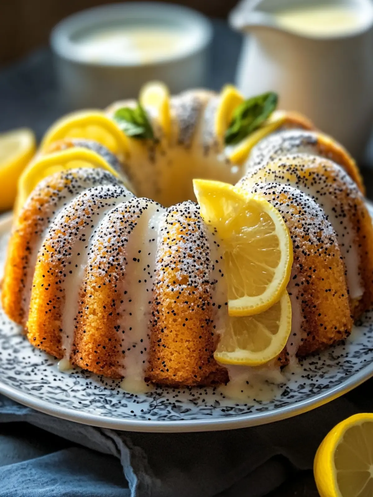 Zesty Lemon Poppy Seed Bundt Cake That'll Brighten Your Day 2 Lemon Poppy Seed Bundt Cake