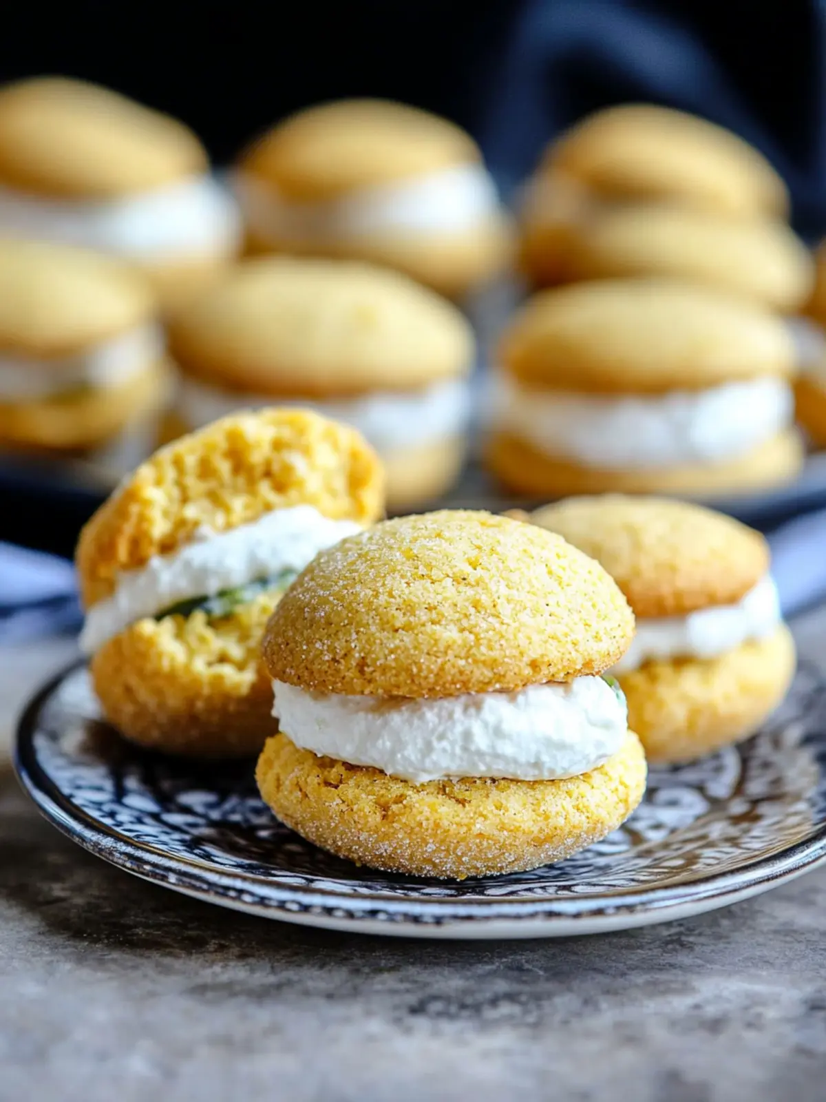 Jalapeno Cornbread Whoopie Pies: Savory Snacks with a Twist 4 Jalapeno Cornbread Whoopie Pies