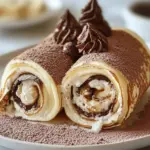Tiramisu Crepe Rolls: A Fun Twist on Classic Italian Flavor 6 Tiramisu Crepe Rolls