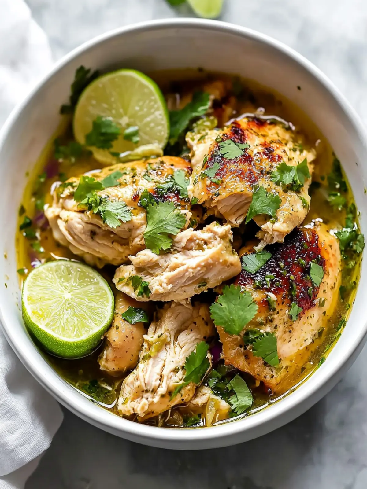 Crockpot Cilantro Lime Chicken - Easy Flavor Explosion at Home 5 Crock Pot Cilantro Lime Chicken
