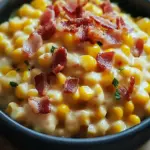 Creamy Slow Cooker Cheddar Corn with Bacon Bliss Awaits You 10 Creamy Slow Cooker Cheddar Corn with Bacon Bliss