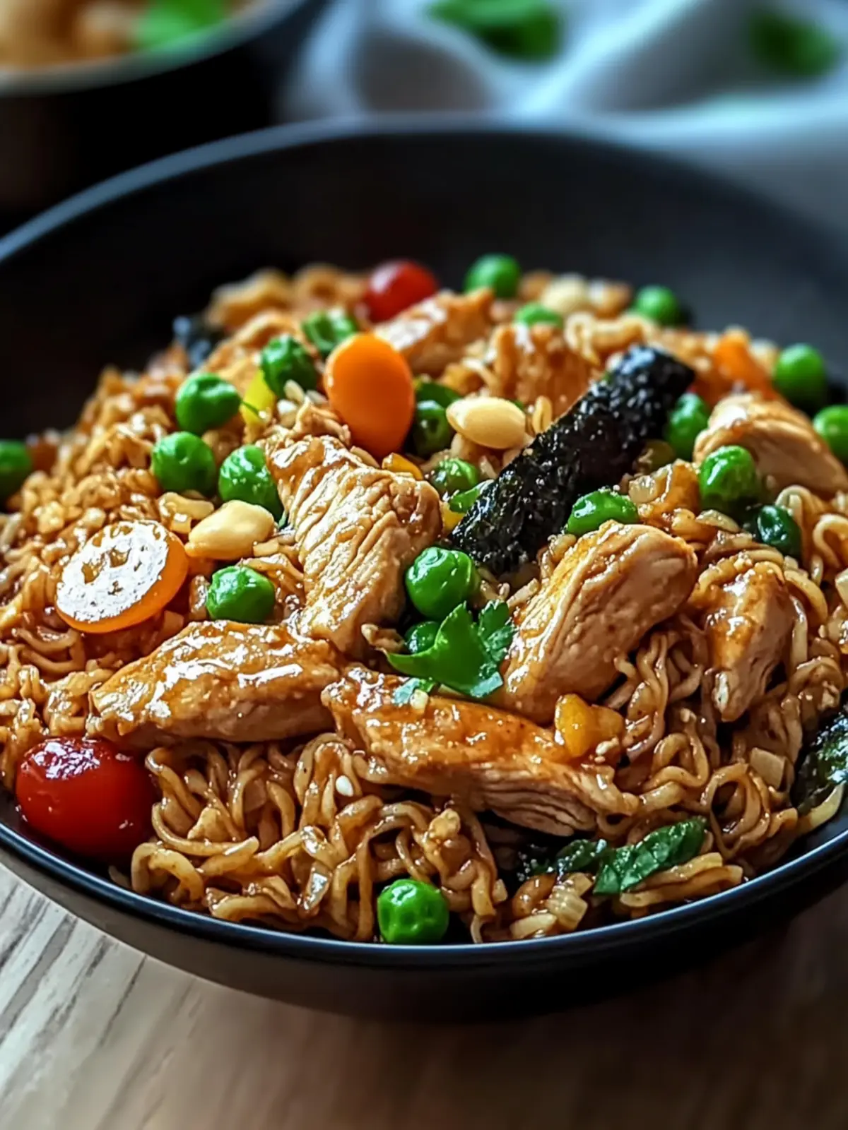 Savory Chicken Ramen Stir Fry: A 30-Minute Flavor Boost 5 Savory Chicken Ramen Stir Fry