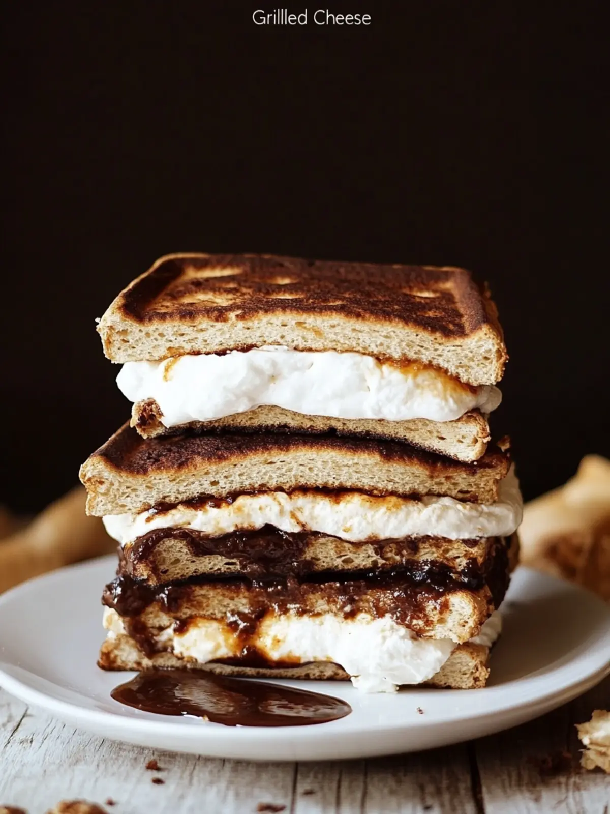S’mores Grilled Cheese: The Ultimate Summer Treat for Everyone 5 S’mores “Grilled Cheese”