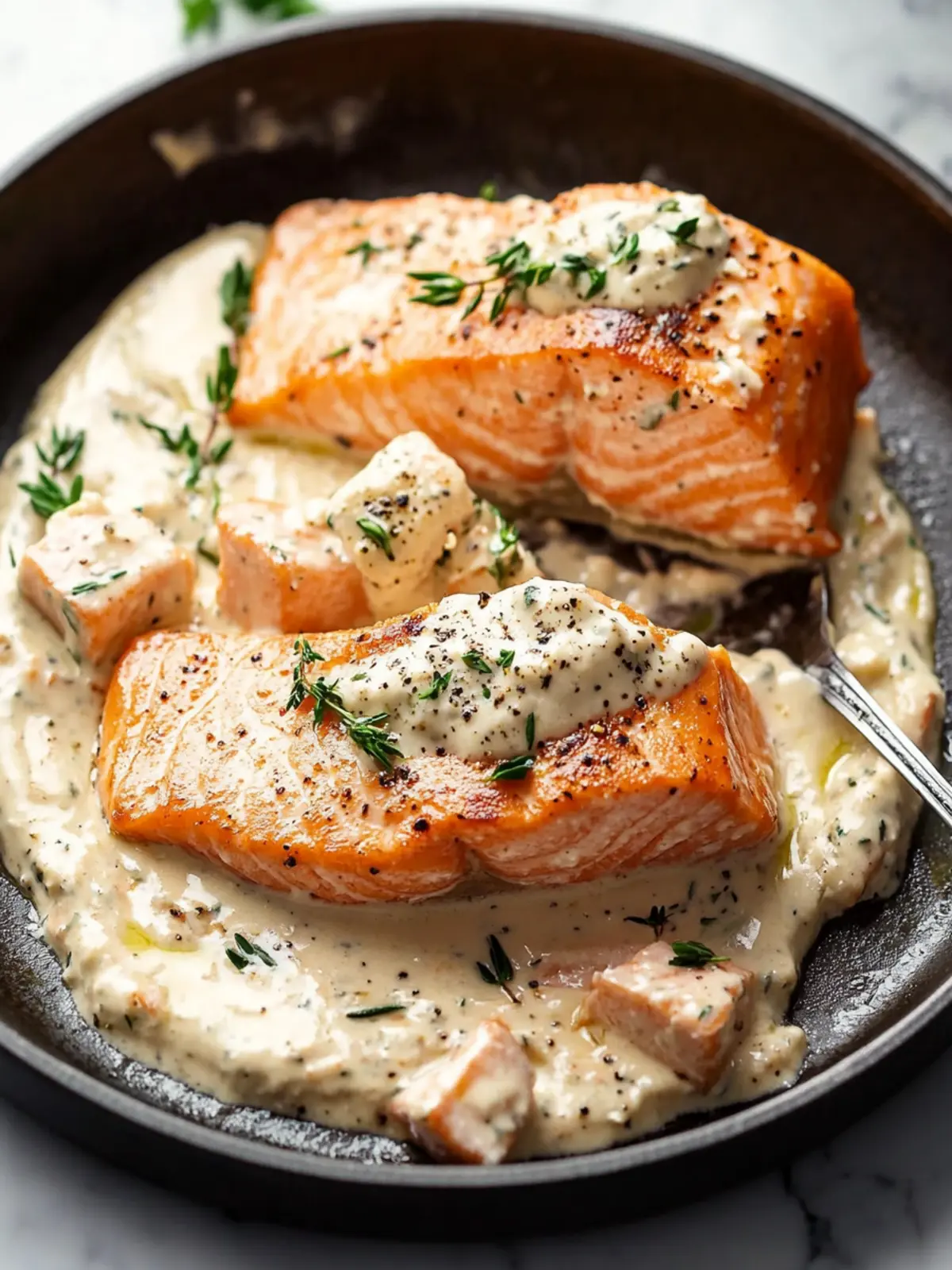 Decadent Boursin Salmon in 30 Minutes or Less! 5 Boursin Salmon