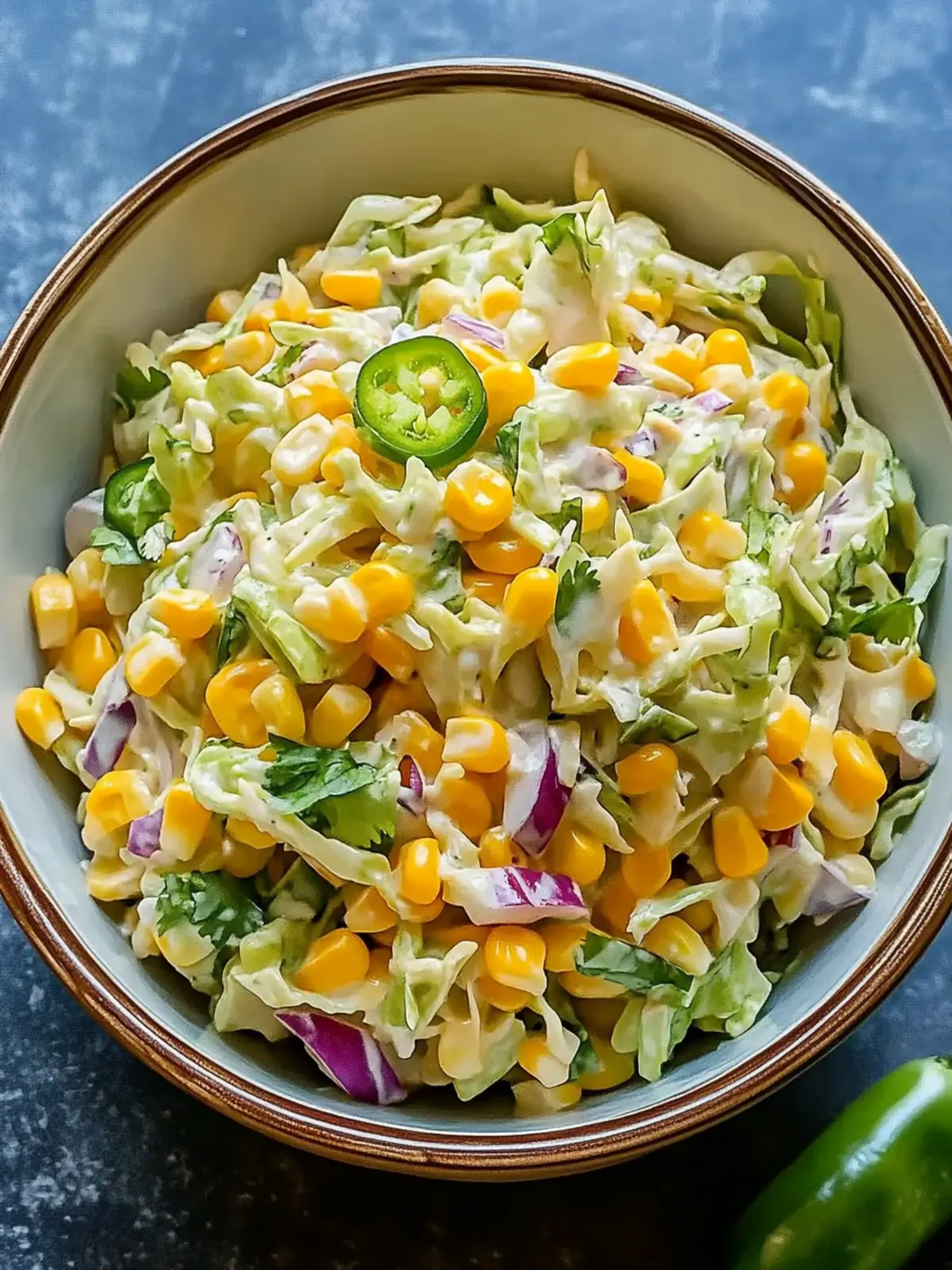 Zesty Jalapeno Corn Coleslaw to Fire Up Your Summer Meals 5 Jalapeno Corn Coleslaw