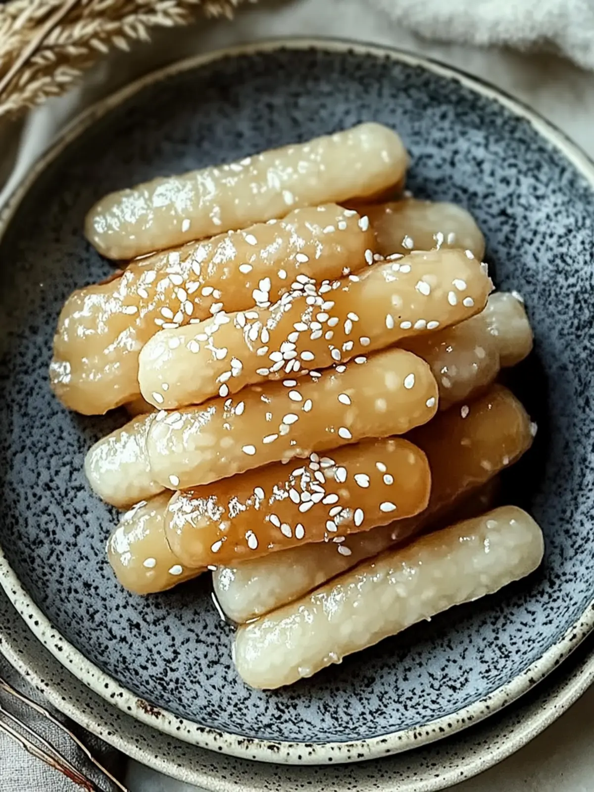 Sweet Soy Butter Korean Rice Cakes in 15 Minutes or Less 4 Sweet Soy Butter Korean Rice Cakes
