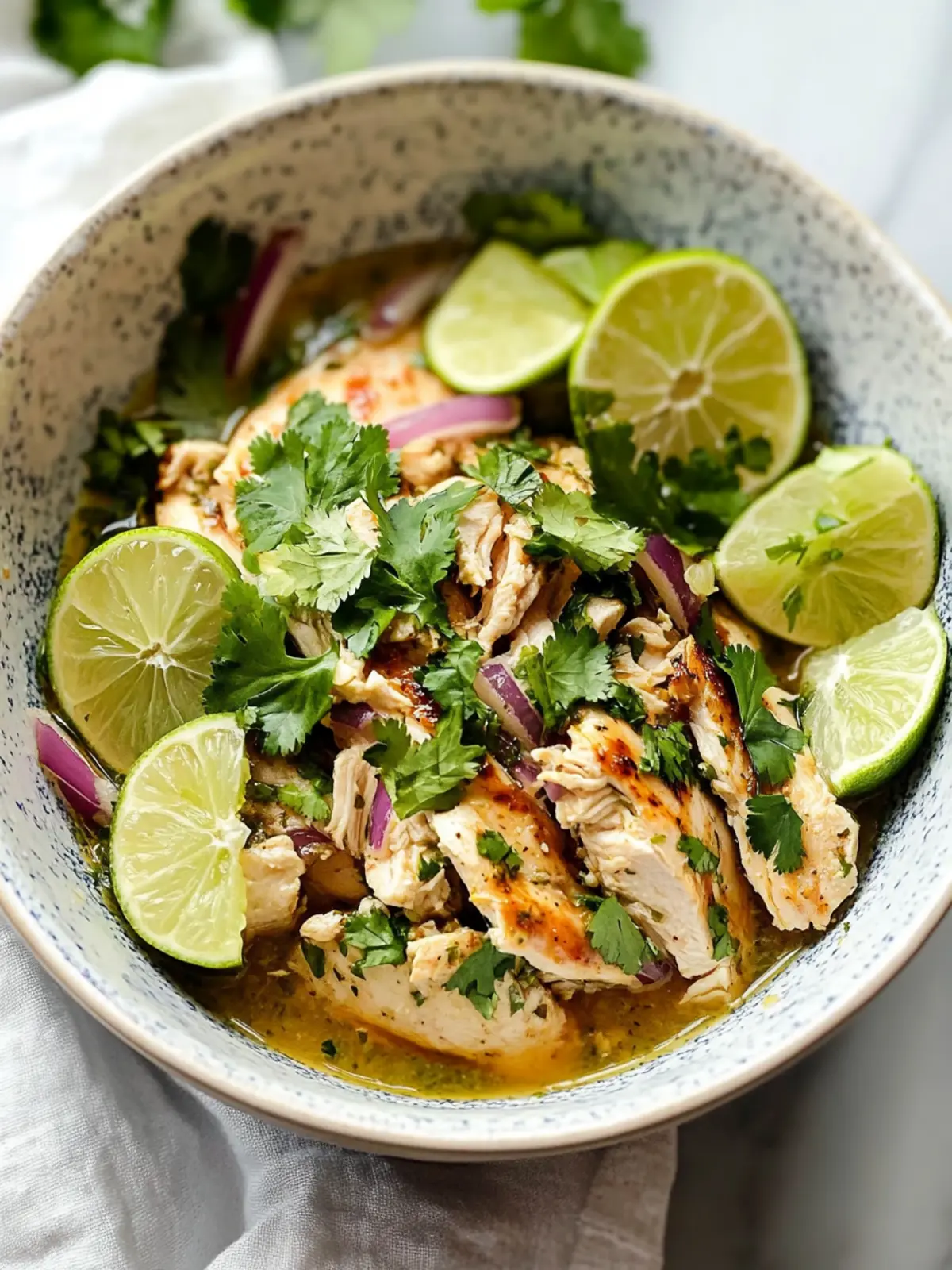 Crockpot Cilantro Lime Chicken - Easy Flavor Explosion at Home 3 Crock Pot Cilantro Lime Chicken