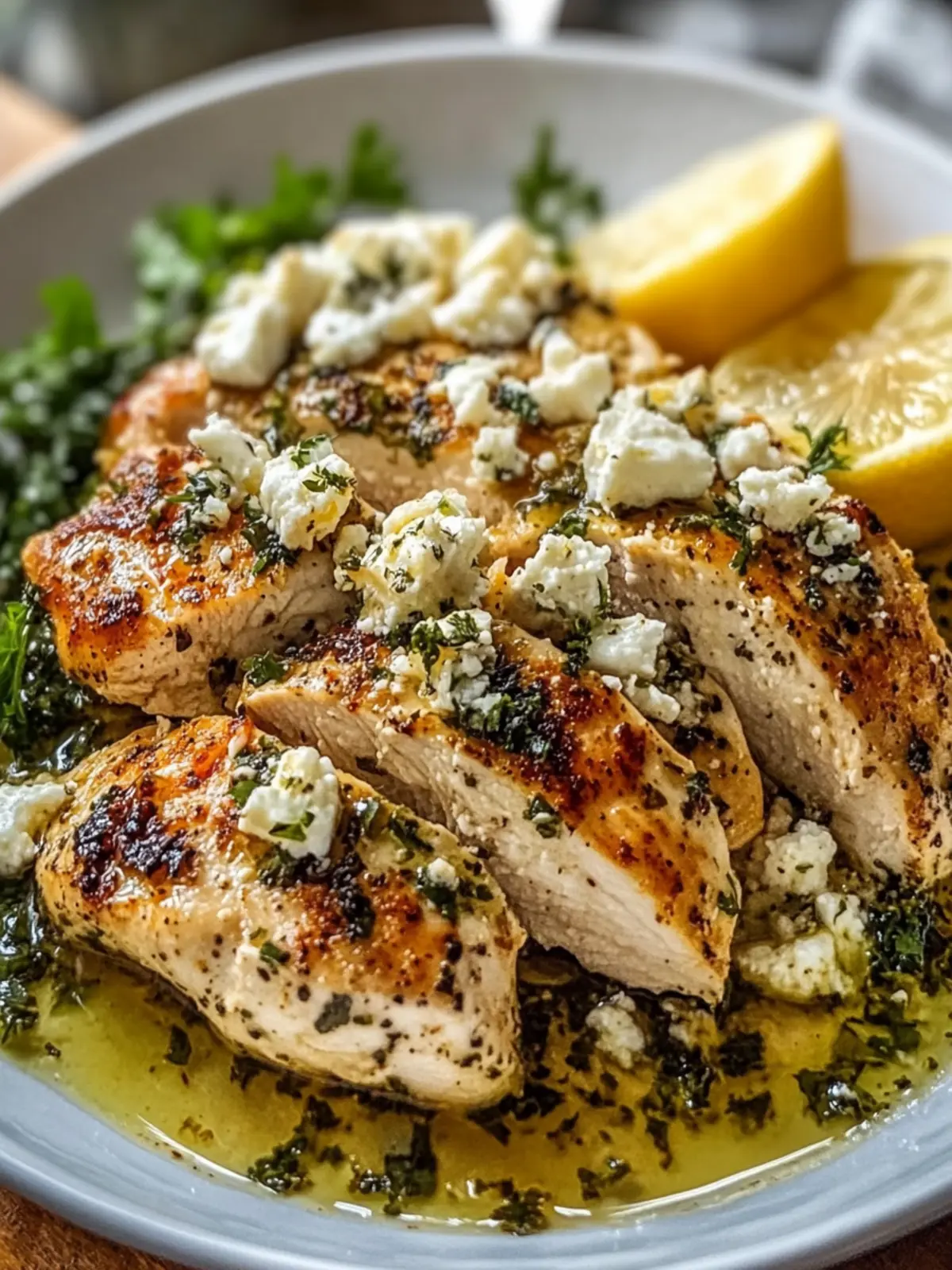 Zesty Greek Chicken with Lemon and Feta for Dinner Bliss 2 Greek Chicken with Lemon and Feta