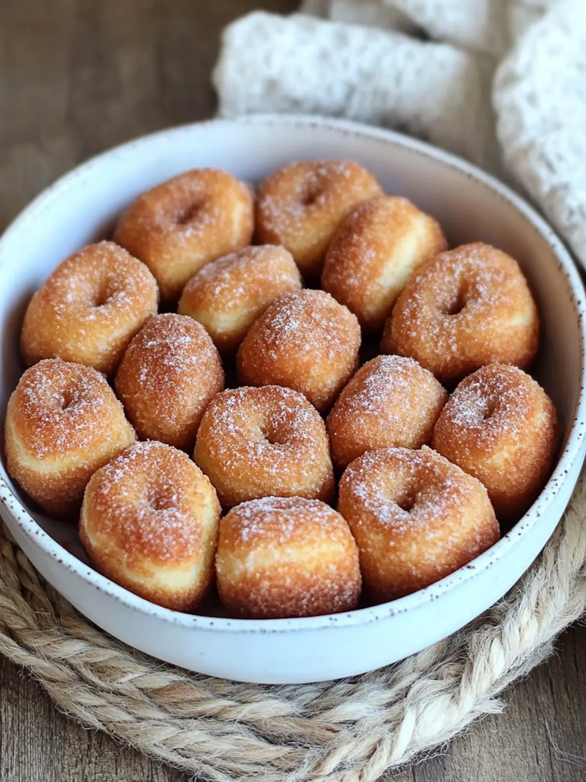 Irresistibly Sweet Easy Baked Donut Holes in Minutes 4 Easy Baked Donut Holes