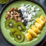 Tropical Lime Coconut Smoothie Bowl for an Energizing Start 8 Lime Coconut Smoothie Bowl