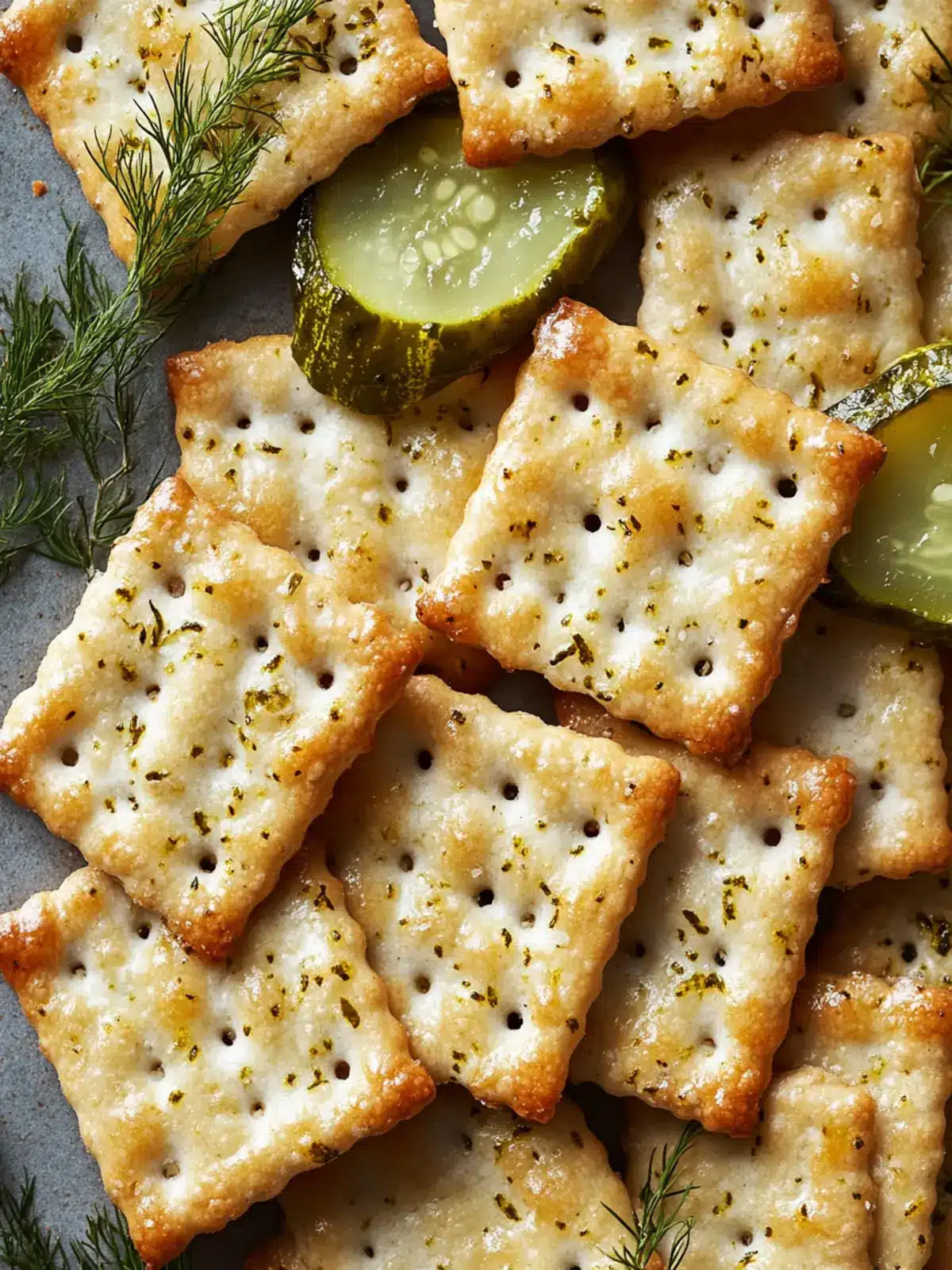 Tangy Dill Pickle Saltines: Your New Favorite Snack Fix 5 Dill Pickle Saltines