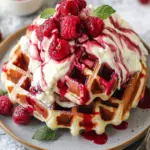 Red Velvet Marble Waffles: Fluffy, Festive Breakfast Perfection 7 Red Velvet Marble Waffles