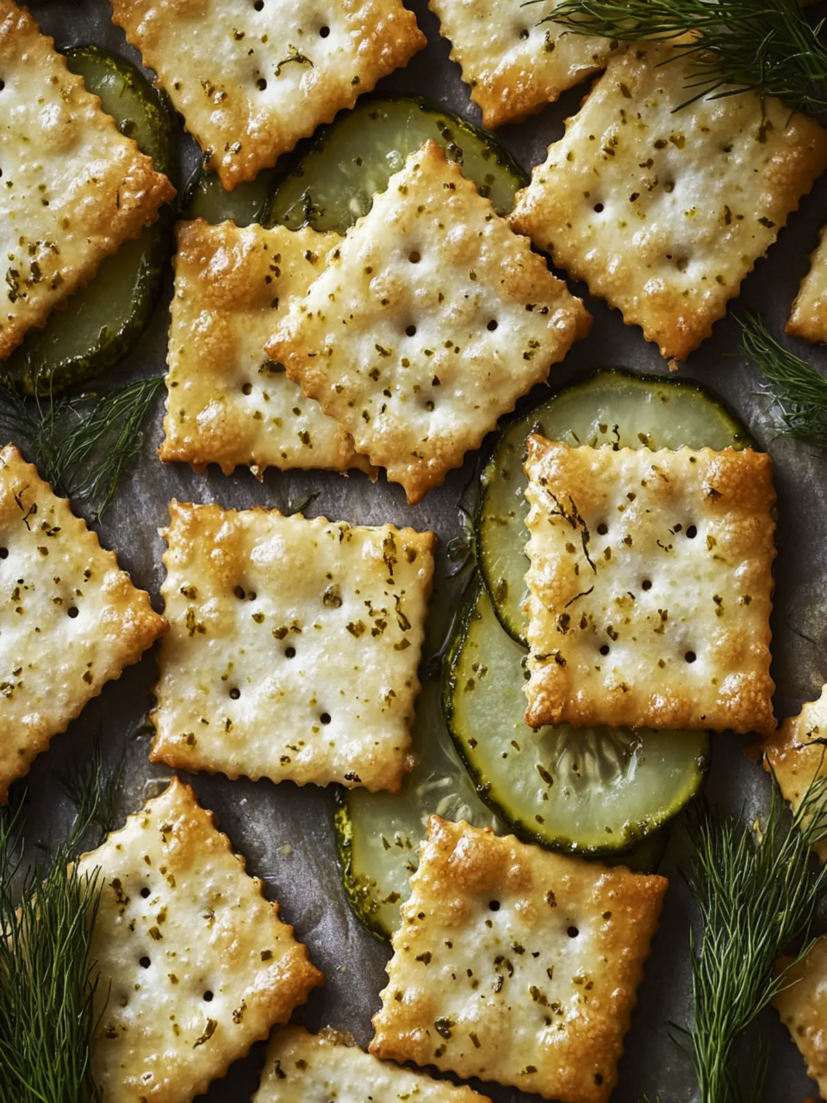 Tangy Dill Pickle Saltines: Your New Favorite Snack Fix 2 Dill Pickle Saltines