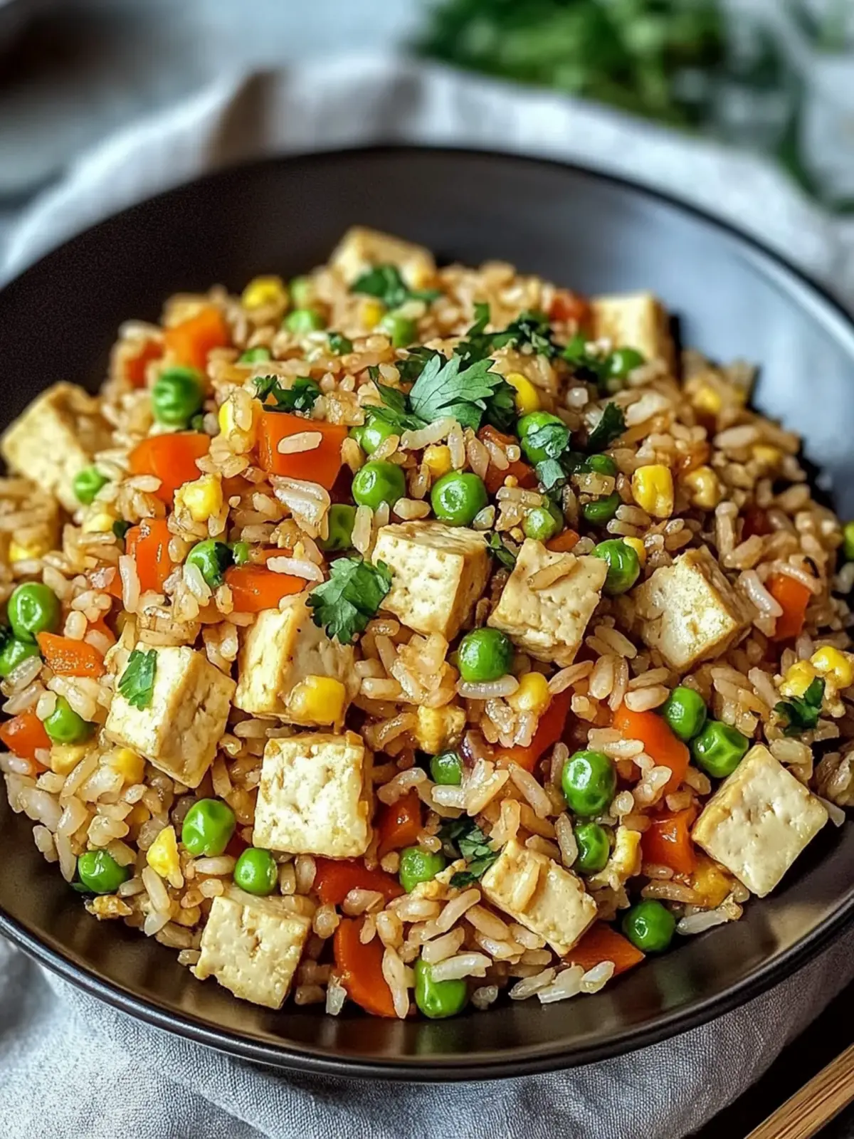 Savory Tofu Fried Rice: A Quick Vegan Delight You'll Love 4 Tofu Fried Rice