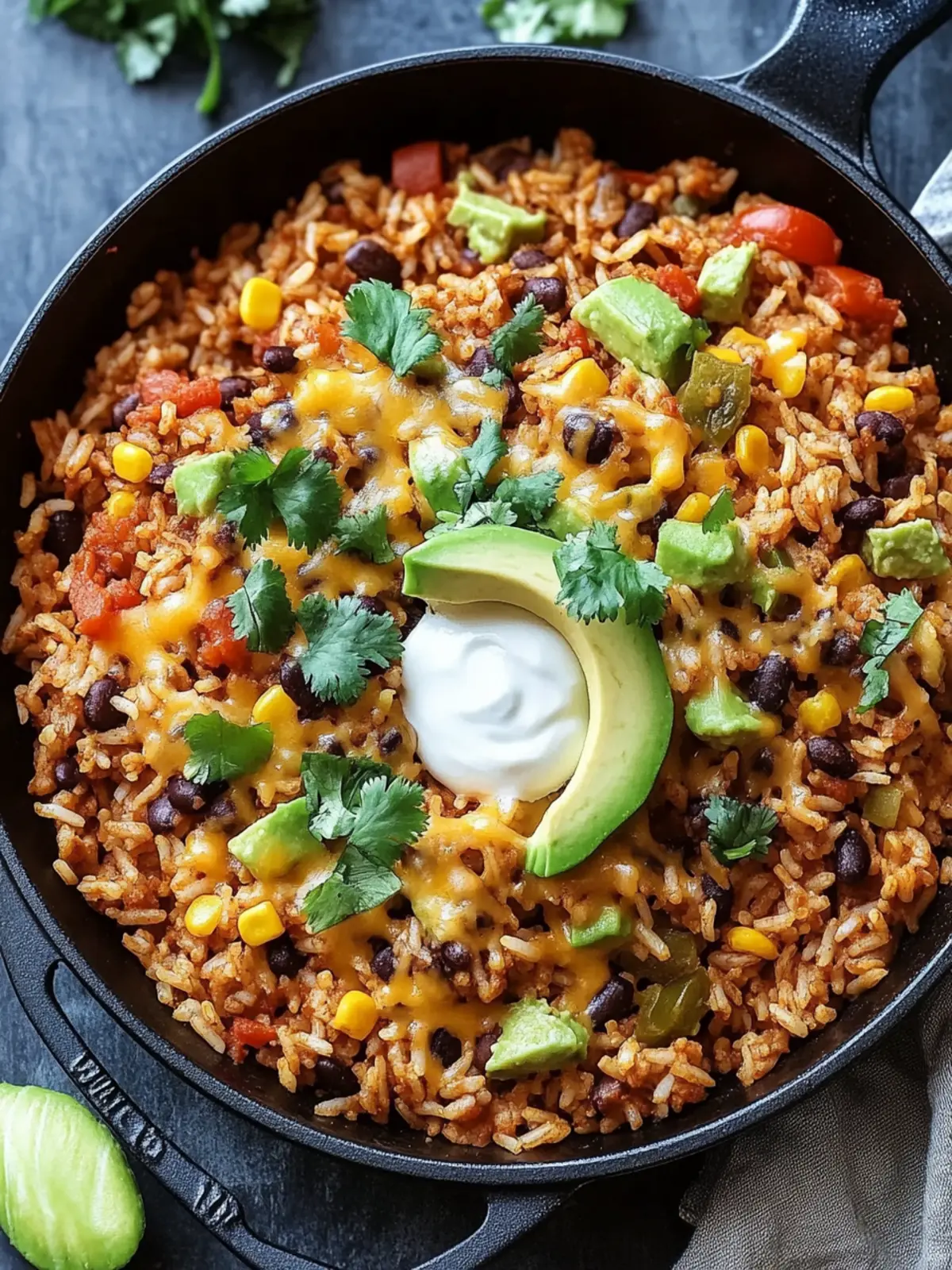 Ultimate Taco Rice Skillet: Quick, Flavorful Family Meal 2 Taco Rice Skillet