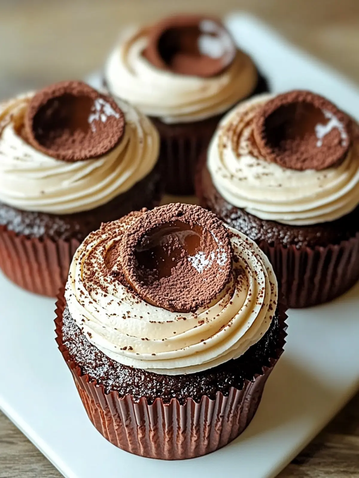 Decadent Chocolate Tiramisu Cupcakes Everyone Will Love 3 Chocolate Tiramisu Cupcakes