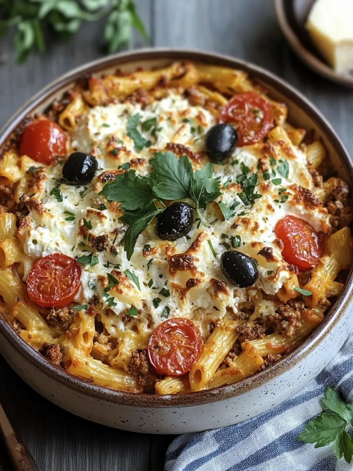 Delicious Greek Pasta Bake: Comfort Food Your Family Will Love 2 Greek Pasta Bake