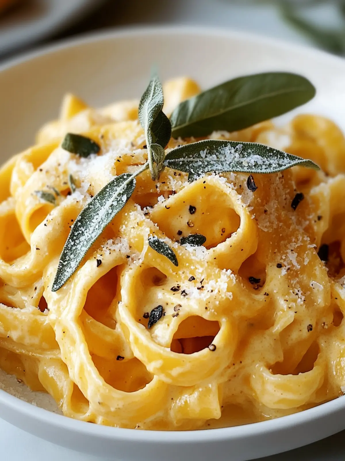 Creamy Pumpkin Sage Pasta for Cozy Fall Comfort at Home 3 Creamy Pumpkin Sage Pasta
