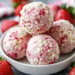 Strawberry Cheesecake Protein Balls for Guilt-Free Snacking 43 Strawberry Cheesecake Protein Balls