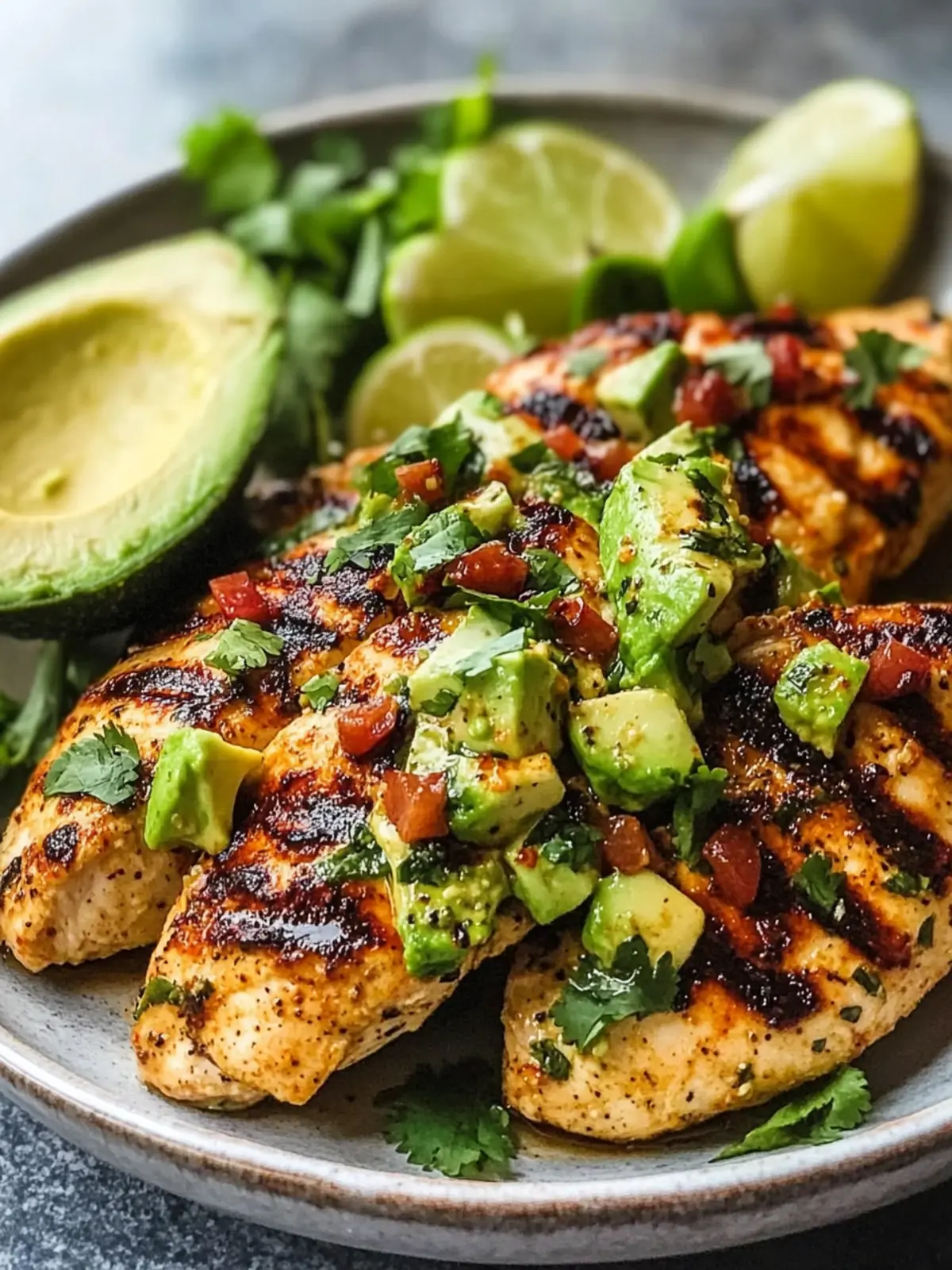 Avocado Chili Lime Grilled Chicken for Zesty Weeknight Meals 4 Avocado Chili Lime Grilled Chicken