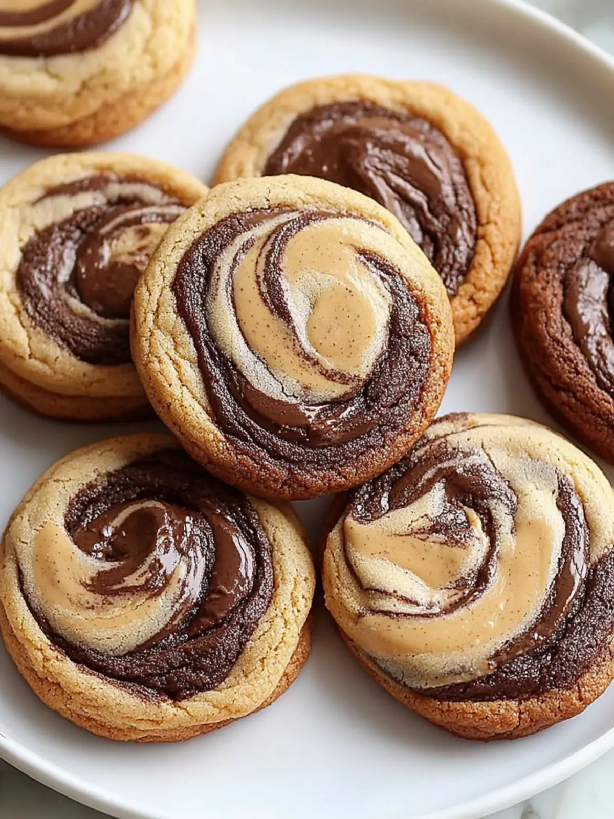 Peanut Butter Brownie Swirl Cookies Worth Every Chewy Bite 5 Peanut Butter Brownie Swirl Cookies