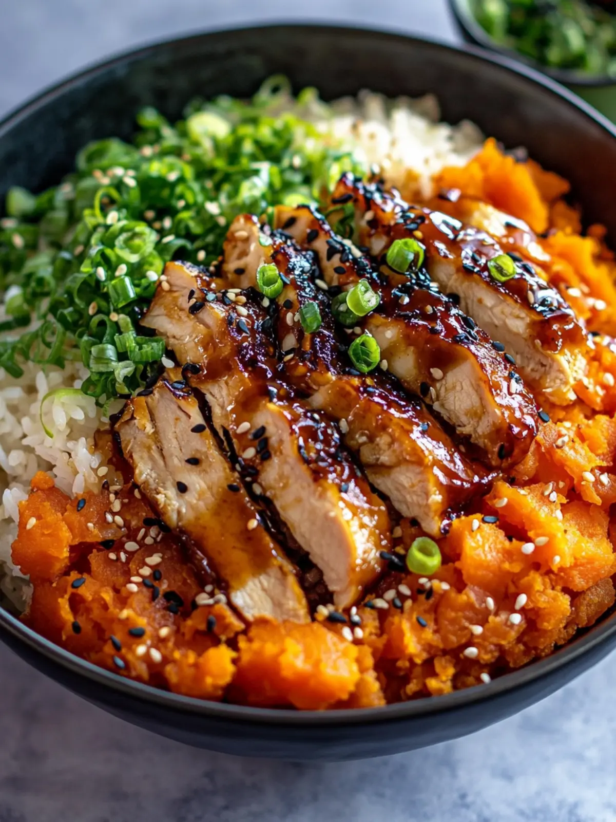 Teriyaki Chicken Sweet Potato Rice Bowl Your New Family Favorite 3 Teriyaki Chicken Sweet Potato Rice Bowl