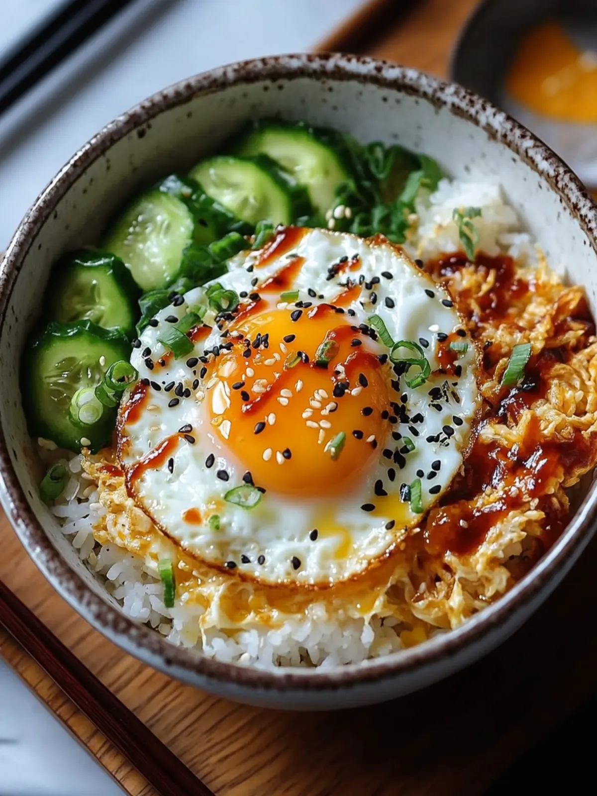 Delicious Runny Egg Rice Bowl: Quick Comfort in 15 Minutes 3 Runny Egg Rice Bowl