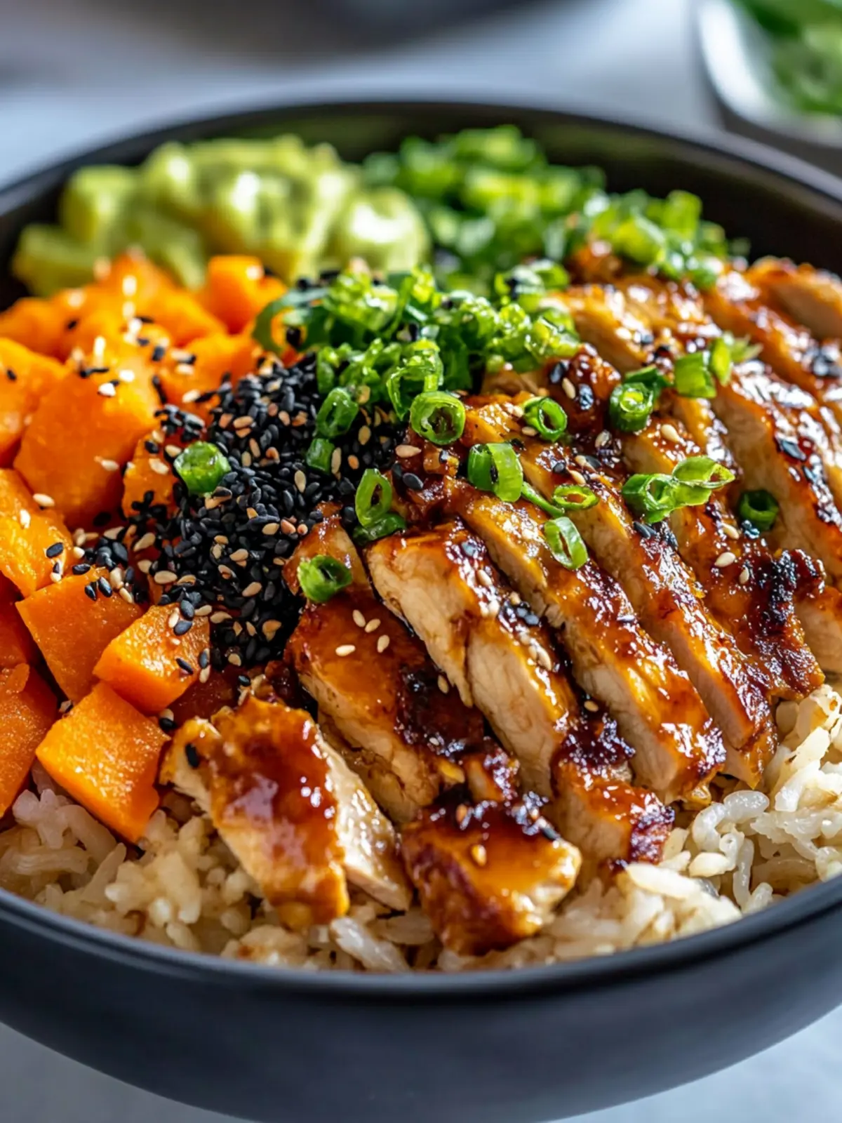 Teriyaki Chicken Sweet Potato Rice Bowl Your New Family Favorite 2 Teriyaki Chicken Sweet Potato Rice Bowl