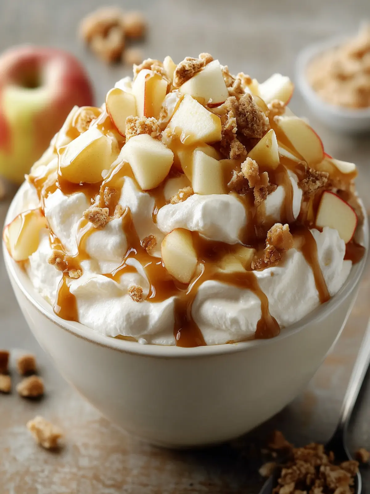 Delicious Caramel Apple Fluff: Quick No-Bake Dessert Bliss 3 Caramel Apple Fluff