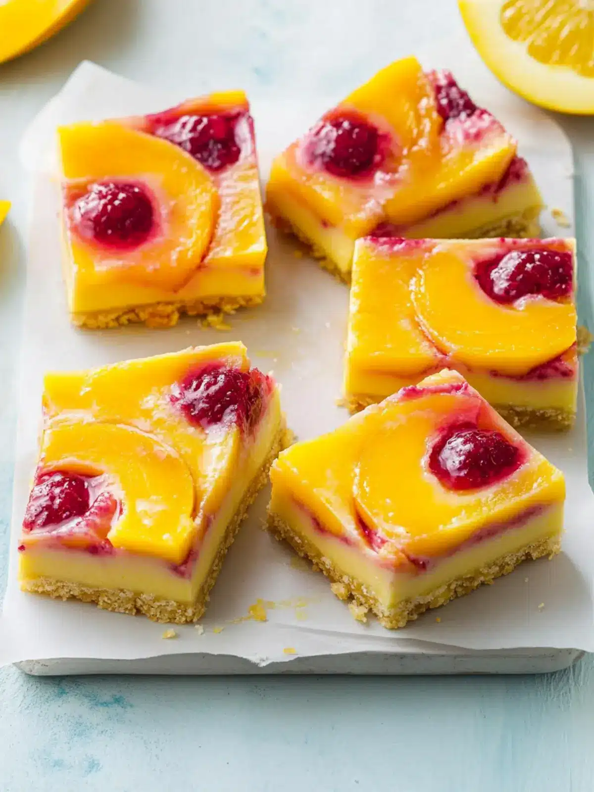 Raspberry Mango Bars: A Tropical Treat for Any Occasion 2 Raspberry Mango Bars