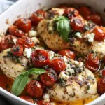 Baked Feta & Tomato Chicken for Effortless Weeknight Bliss 8 Baked Feta & Tomato Chicken