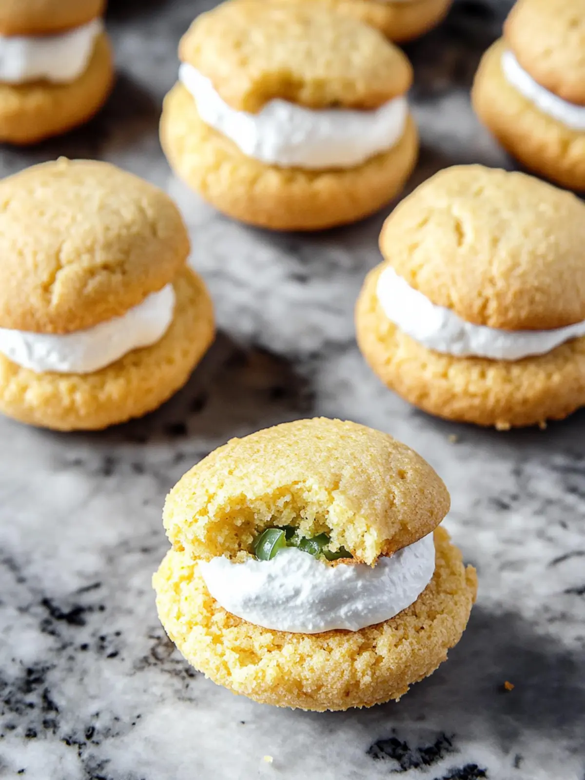 Jalapeno Cornbread Whoopie Pies: Savory Snacks with a Twist 3 Jalapeno Cornbread Whoopie Pies