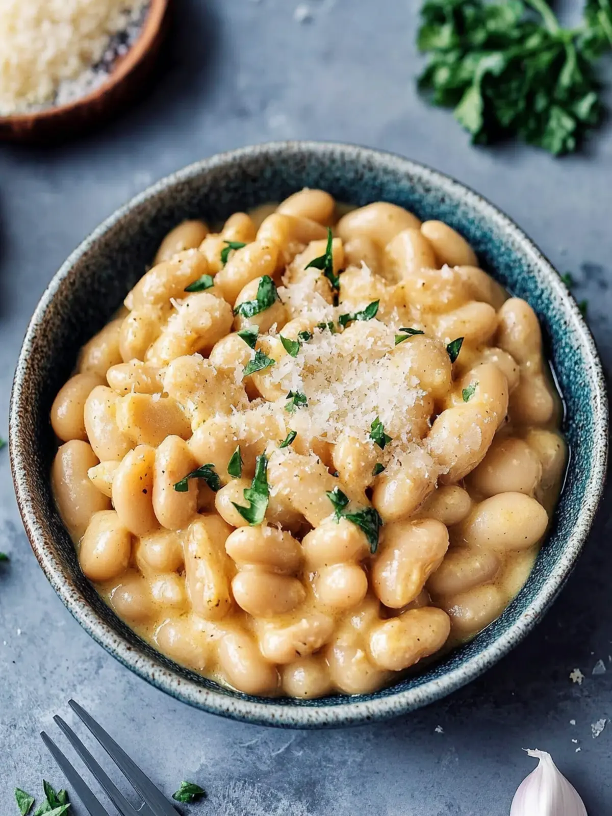 Garlic Parmesan Butter Beans: A Quick Comfort Food Delight 4 Garlic Parmesan Butter Beans