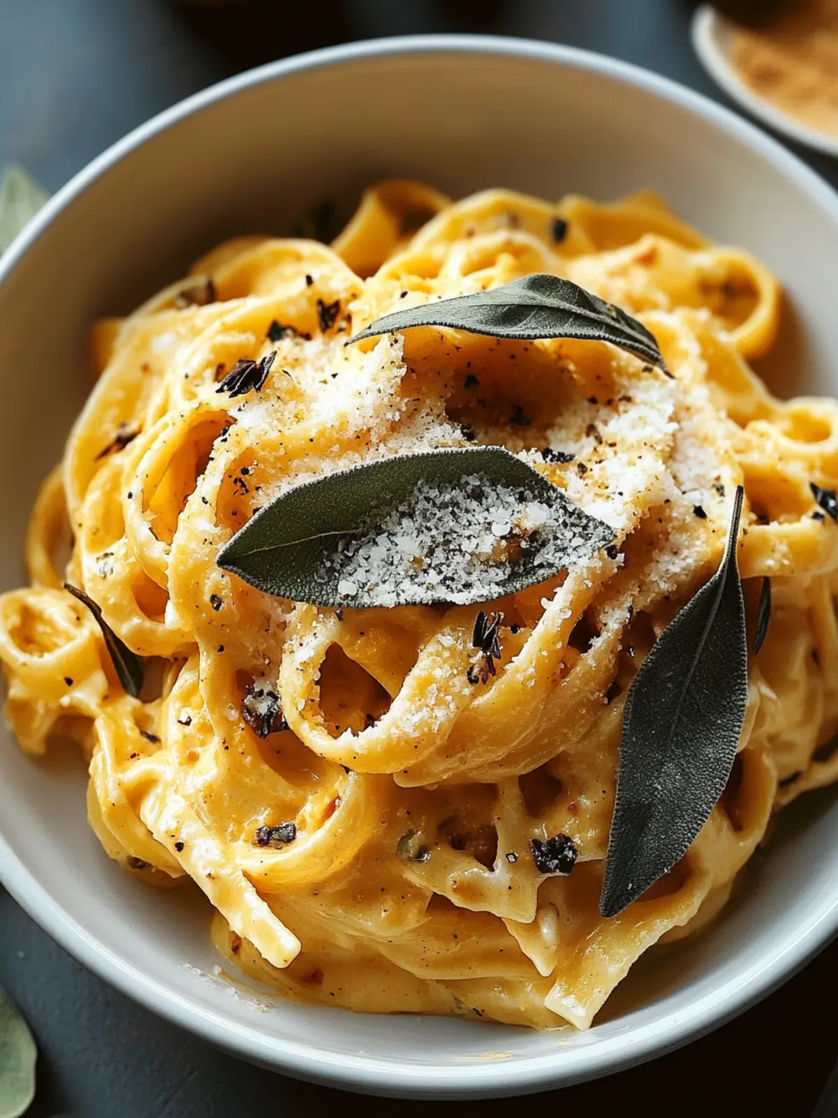 Creamy Pumpkin Sage Pasta for Cozy Fall Comfort at Home 2 Creamy Pumpkin Sage Pasta
