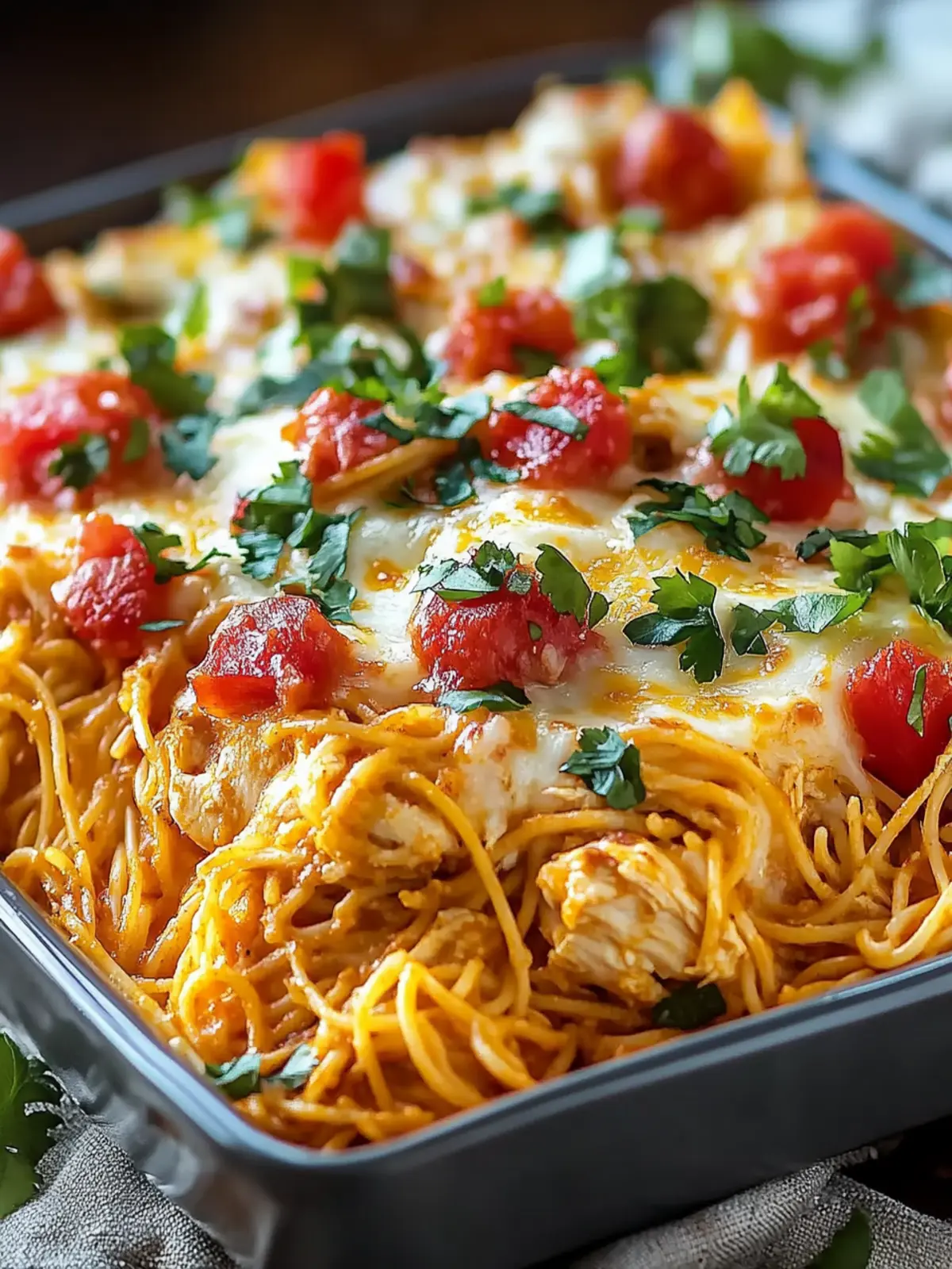 Spicy Southern Chicken Spaghetti Casserole You’ll Crave! 3 Spicy Southern Chicken Spaghetti Casserole