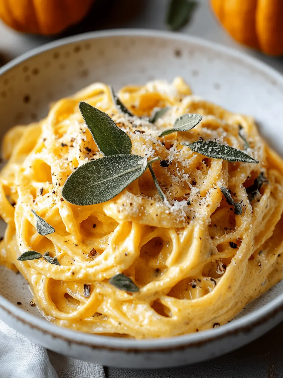 Creamy Pumpkin Sage Pasta for Cozy Fall Comfort at Home 4 Creamy Pumpkin Sage Pasta