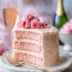 Delightful Pink Champagne Cake to Celebrate Every Moment 6 Pink Champagne Cake