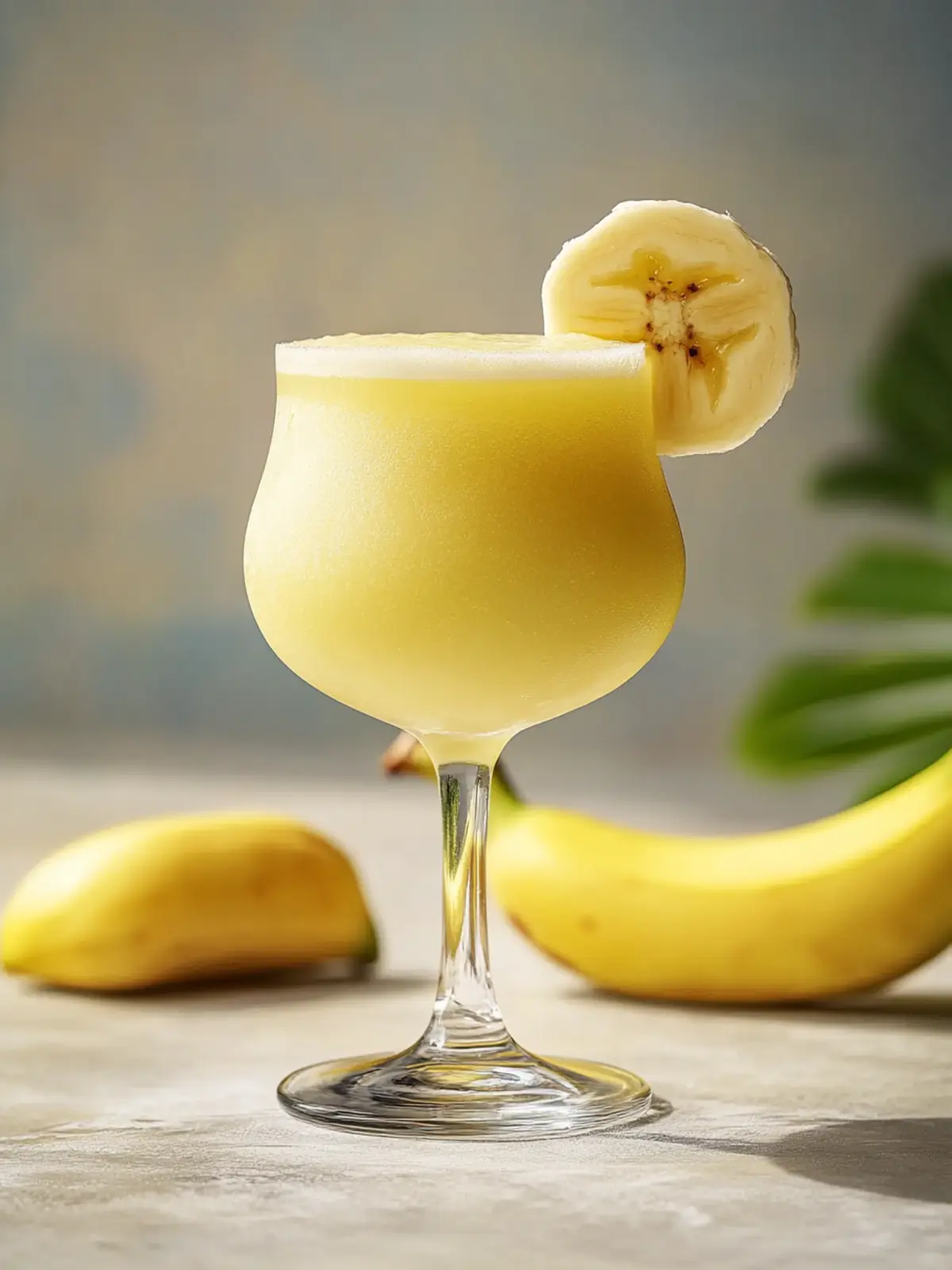 Creamy Frozen Banana Daiquiri: Chill Out with This Tropical Treat 4 Frozen Banana Daiquiri